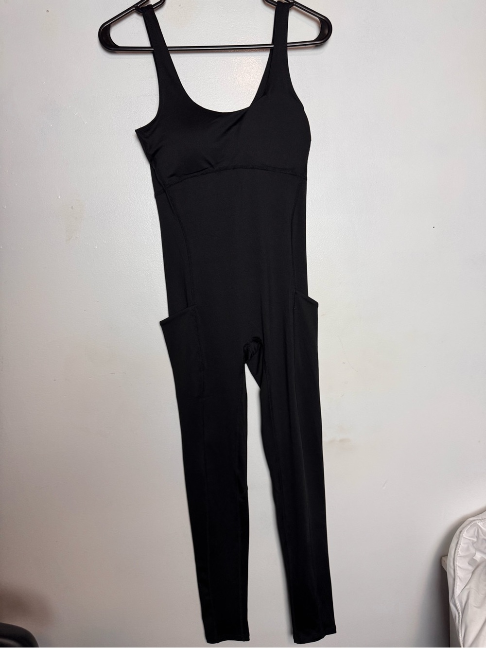 Brand new black romper with open back detail Size-Small